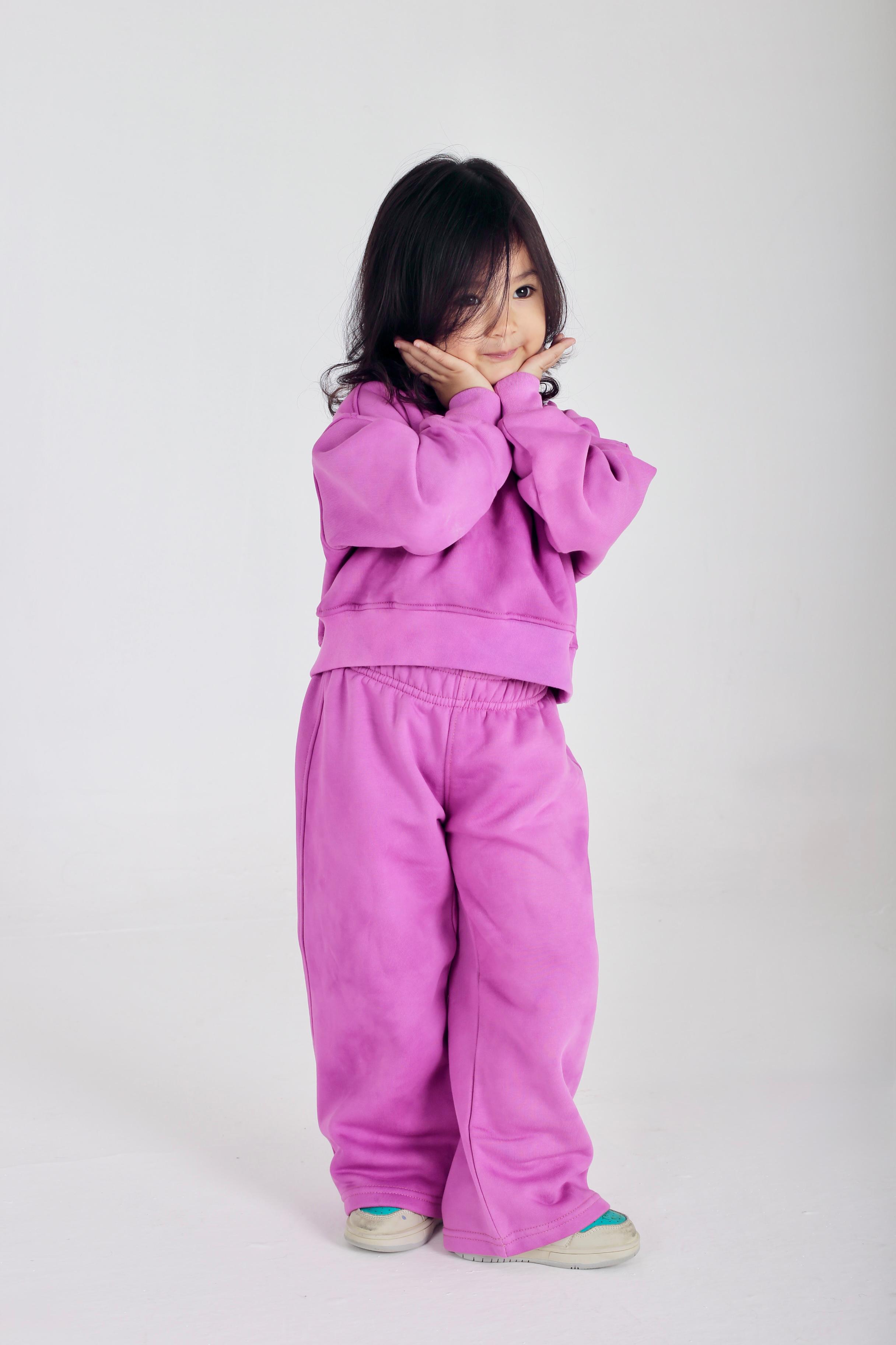 Pink Tie-Dye Girls Set