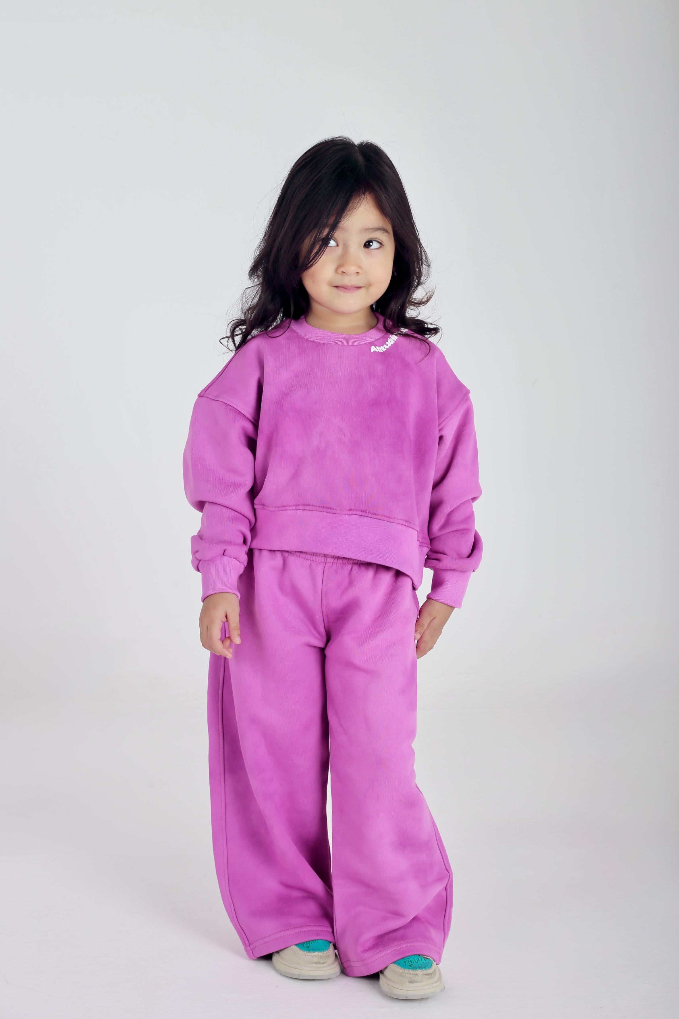 Pink Tie-Dye Girls Set