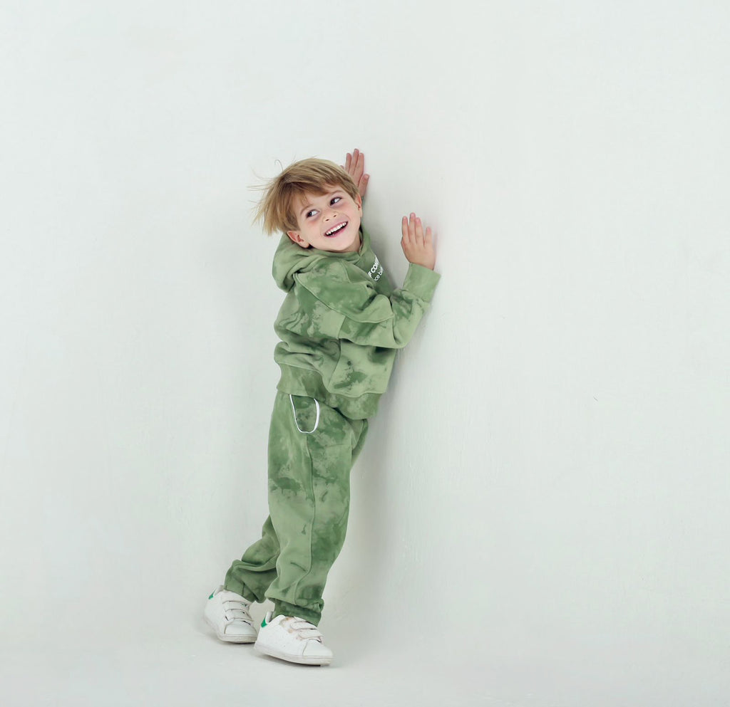 Green Tie-Dye Unisex Set